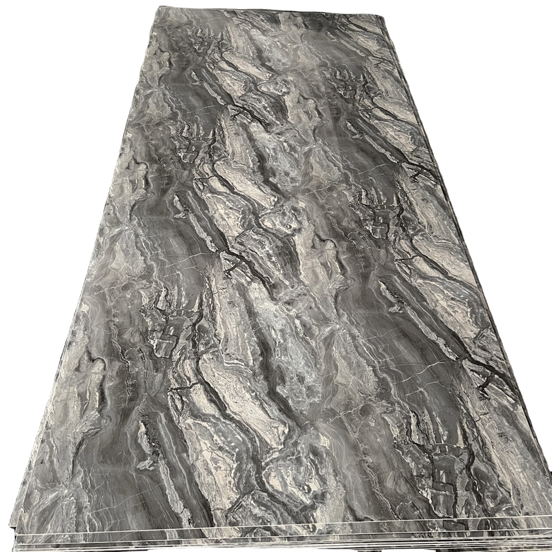 1200*600mm or Customized Spc Marble Waterproof UV Board PVC Wall Panel CE Certificate