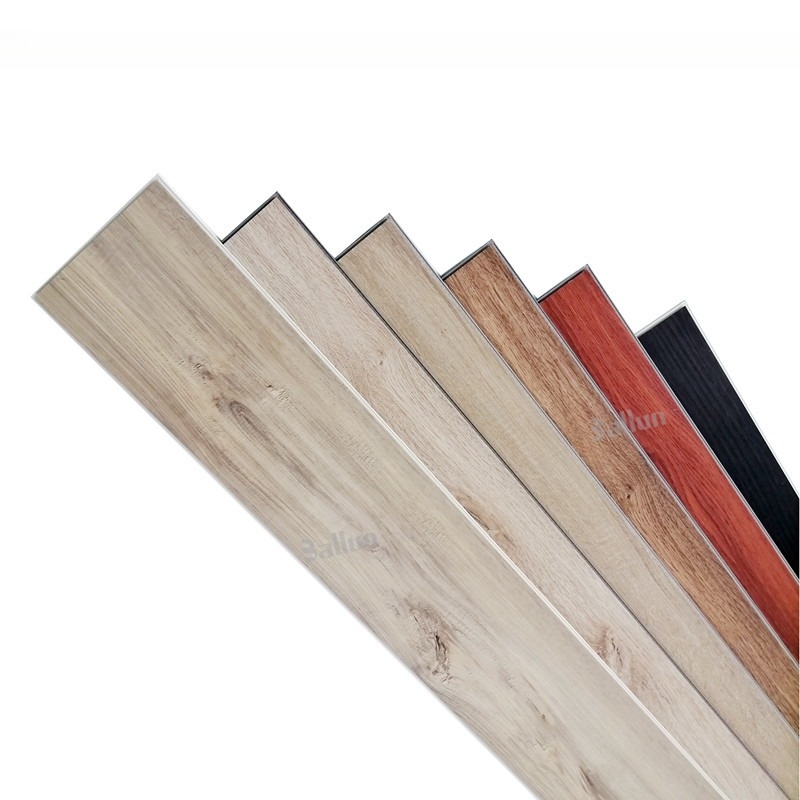 4mm 5mm PVC Wooden Material Plank Floor with Waterproof and Anti-slip Spc Rigid Core