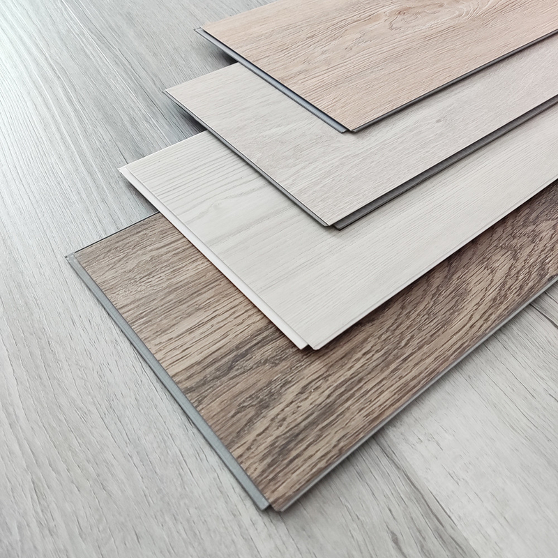 Gorgeous 0.3mm Wear Layer SPC Flooring Tile with IXPE Padding and PVC Stone Powder