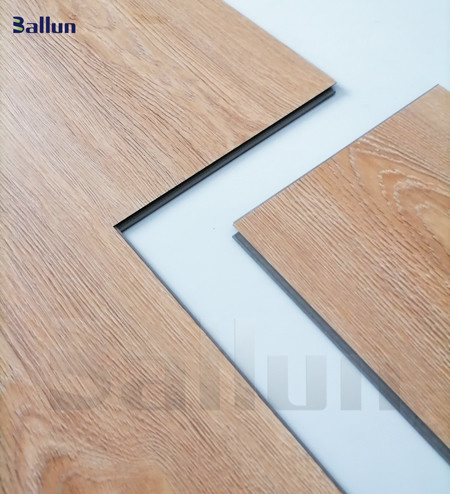 Simple Color SPC Flooring Easy Click Installation / Labor Cost Saving / Eco-friendly