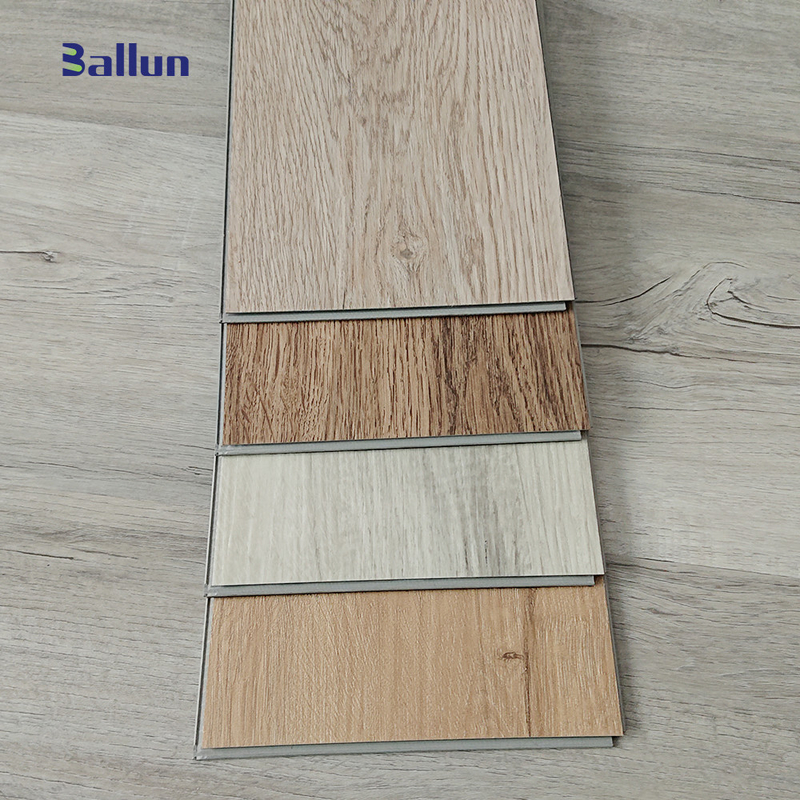 Waterproof SPC Vinyl Flooring Click Plank Contemporary Design Style PVC Material