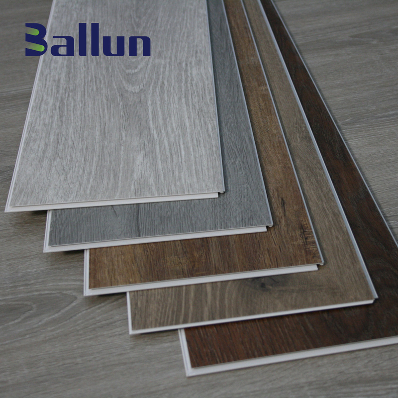 DIY Wood Waterproof SPC Flooring with 4mm-8.0mm Thickness and Waterproof Wood Design