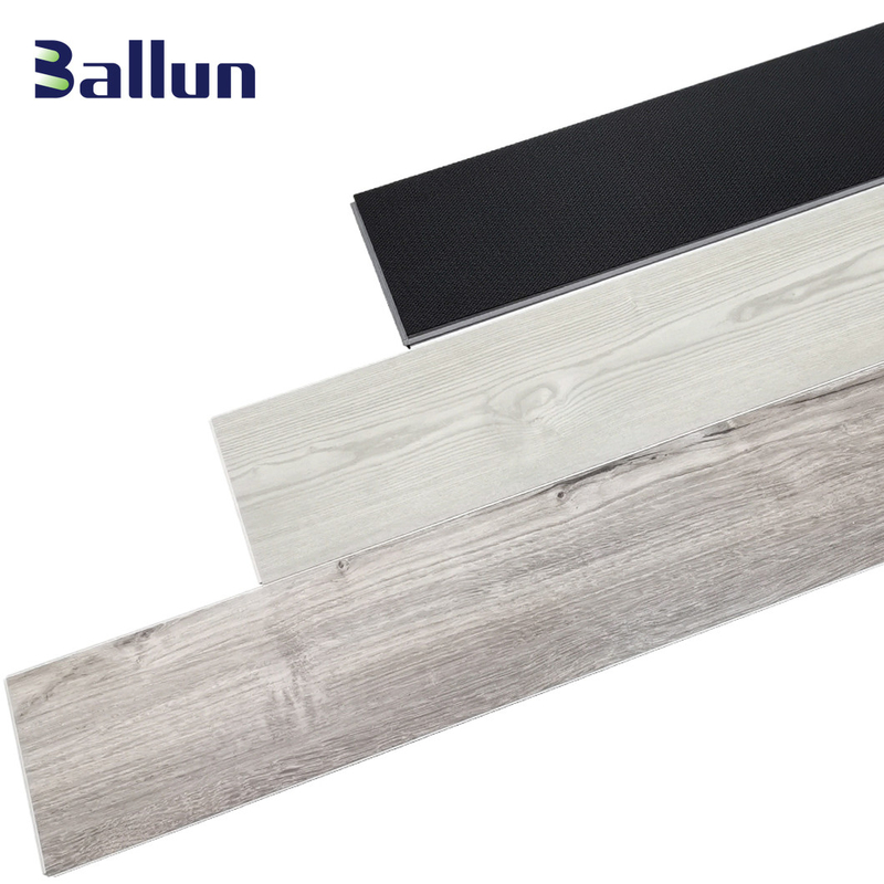 SPC 5mm PVC Plastic Waterproof Vinyl Tile Stone Wood Plank Click System for Indoor