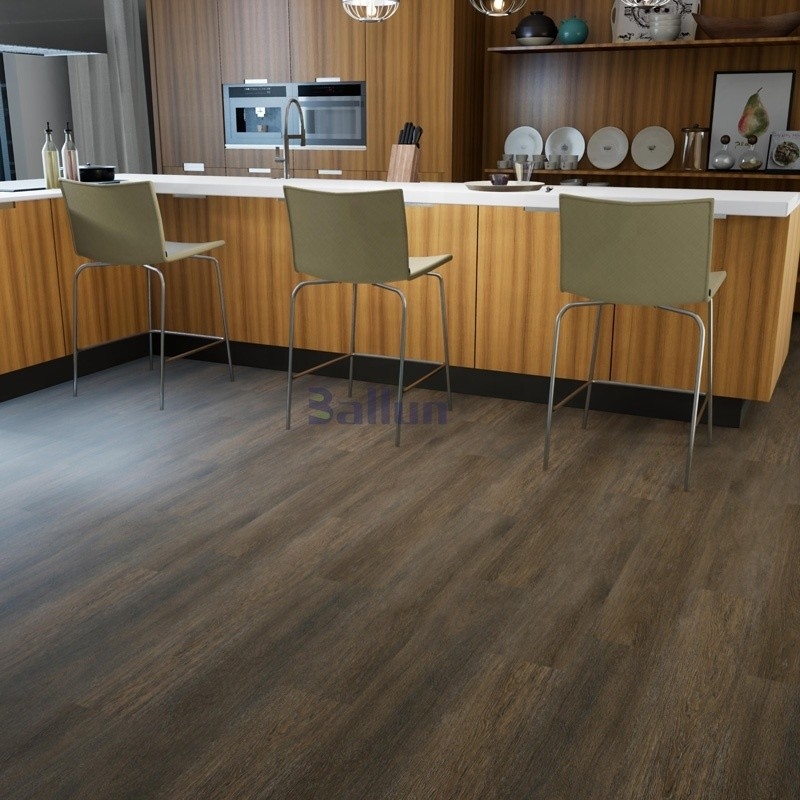 7MM V-Groove Modern Rigid Plastic Finshbone Chevron Herringbone PVC Vinyl Plank Tile